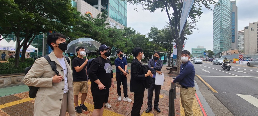 (3) 성동구청 혁신사업 현장방문